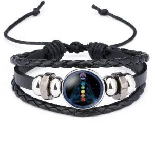 Seven Chakra Multi-layer Yoga Bracelet