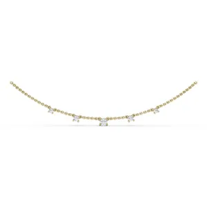 Shared Prong Diamond Necklace