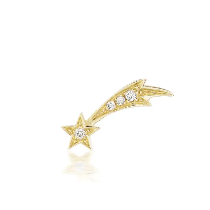 Shooting Star Air Stud Earring