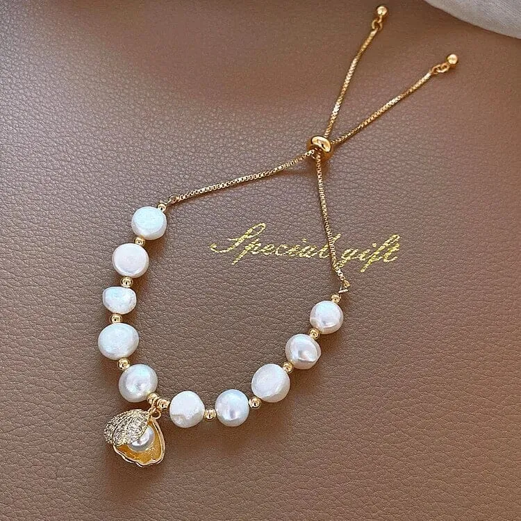 Stunning Baroque Bracelet | Wear Natural Pearls with Style