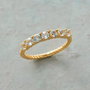 Topaz Septet Ring