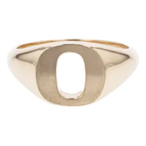 University of Oregon "O" Signet Ring