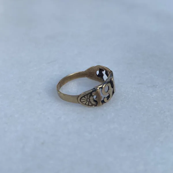 Vintage 1921 Date Ring