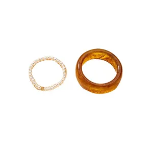 Wholesale Pearl Resin Ring Sets and Instagram Bracelets Kit